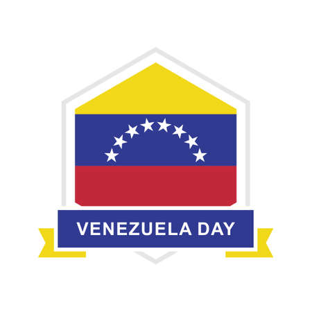 Venezuela Day Design Vectorのイラスト素材