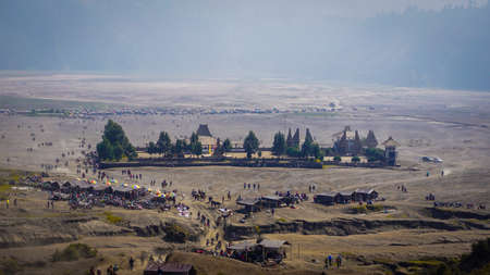 Pura Luhur Poten from Bromo Craterのeditorial素材