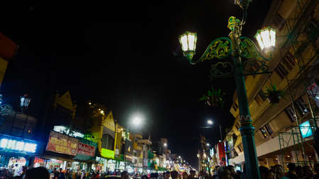 Lamp at malioboro streetのeditorial素材