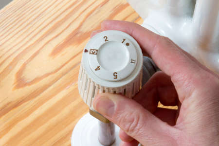 Thermostatic valveの写真素材