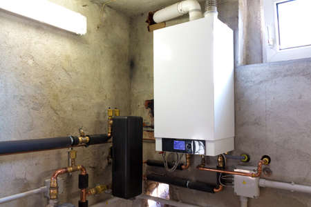 Condensing gas boilersの写真素材