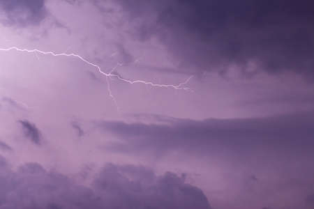 lightning on the horizon