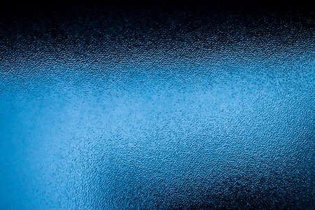 Black and Blue Glass Texture in a Windowの写真素材