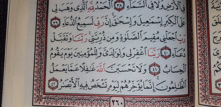 Koran, Quran, Muslims Holy Book, Arabic, glorious Qur'an, al mosshaf al sharif, moshaf, Surah, Verses, 30juz', Recitation of the Holy Quran, open, selective focus, shallow depth of field, Cairo Egyptのeditorial素材