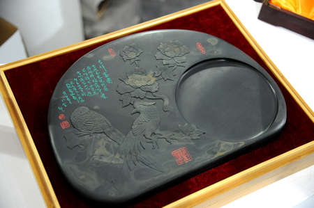 Chinese inkstoneのeditorial素材