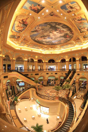 Magnificent interior of the mallのeditorial素材