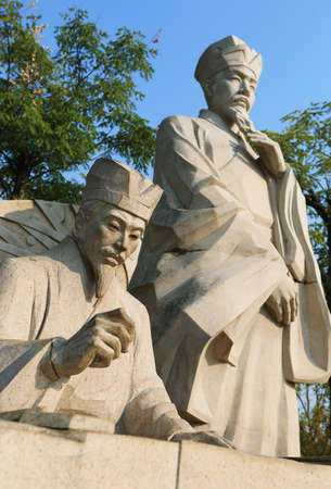 Stone carving