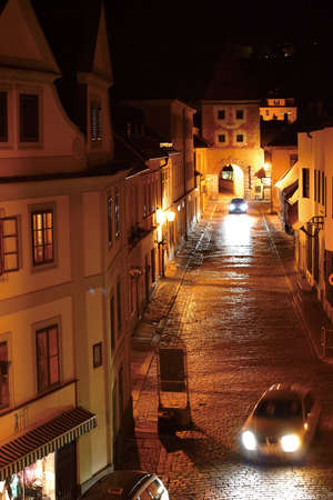 Street with shop