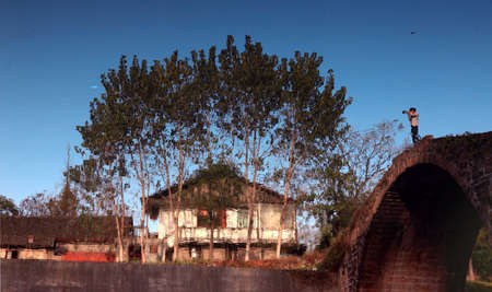 reflections imageの写真素材