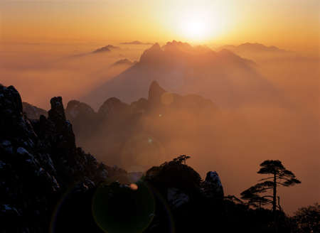 Mountains sceneryの写真素材