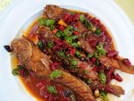 Fried fishの写真素材