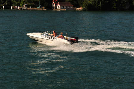 Speed boatのeditorial素材