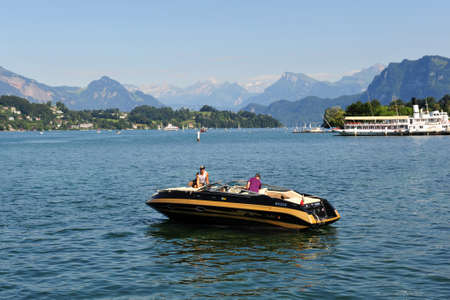 Speed boatのeditorial素材