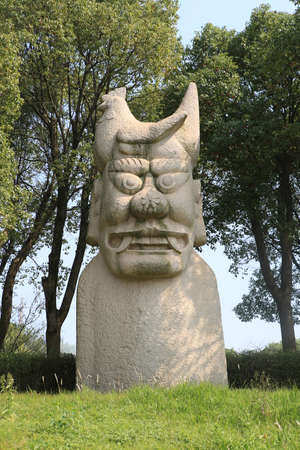 carving Stone の写真素材