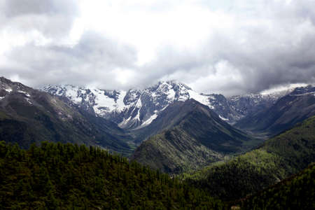 Snow Mountainの写真素材