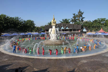 Songkran Festivalのeditorial素材
