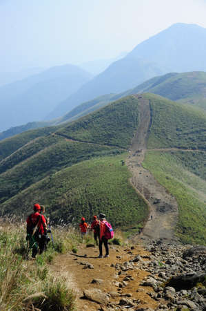 Mountain climbingのeditorial素材