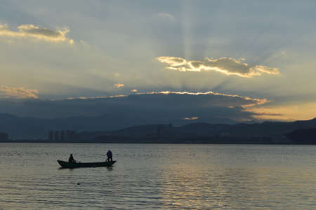 Nature scenery of Erhaiの写真素材