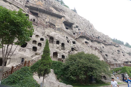 Longmen Grottoesのeditorial素材