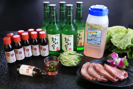 South Korean beverageのeditorial素材