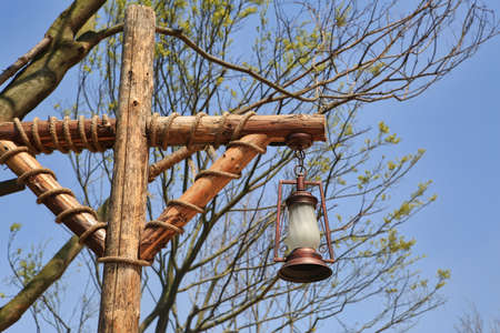streetlight at Wanda cultural theme park
