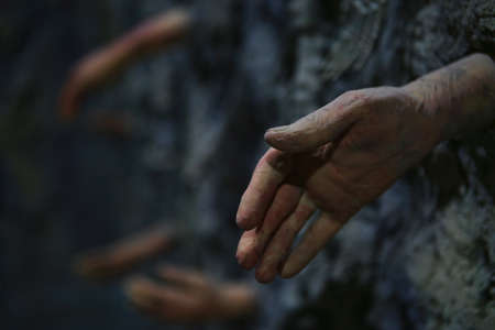 Haunted House at Wanda cultural theme parkのeditorial素材