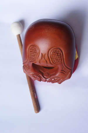 chinese temple blockの写真素材