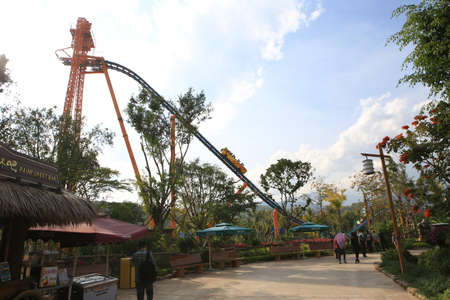 roller coasterのeditorial素材