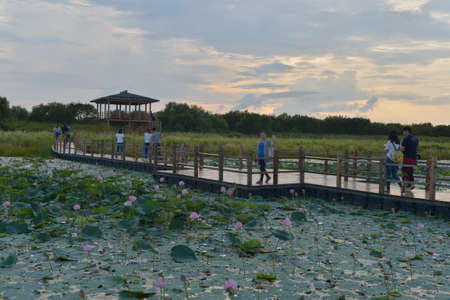 Bolshoy Ussuriysky Island, Heixiazi Islandのeditorial素材