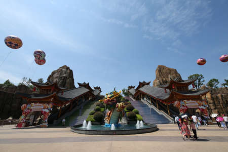 Nanchang Wanda theme parkのeditorial素材