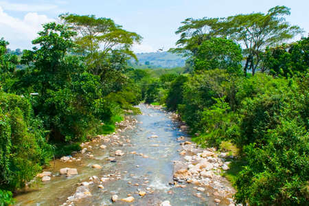 Timana river, Huila, Colombia.の写真素材