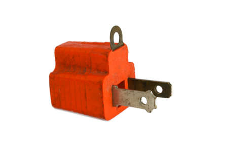 Orange Power Adapterの写真素材