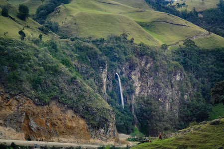 Mountain,hills and trees background.
