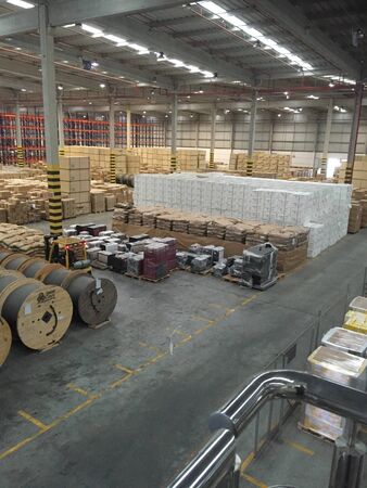 Big new warehouse at Itapoa Brazilの素材
