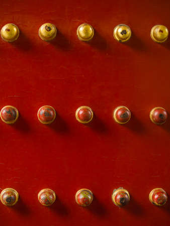 Door in Temple of Heaven, Beijing. Chinaの写真素材