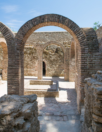 Arabic baths in Ronda. Built at the end of the 13th century during the reign of King Abomelik. The baths are located in the old Arab quarter of the city, known as the San Miguel Quarter
The baths are located in the old Arab quarter of the city, known as tの写真素材