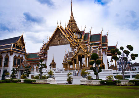 Aporn Pimok Hall in Royal Palace, Bangkokのeditorial素材