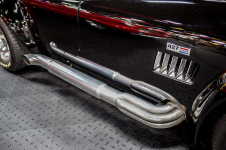 Vintage car Side Pipesのeditorial素材