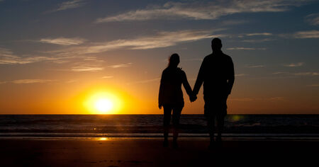 Couple in loveの写真素材