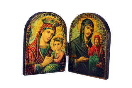 Colorful Greek Orthodox icon Colorful Greek Orthodox icon