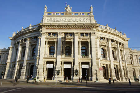 Vienna Burgtheater  Imperial Court Theater                                のeditorial素材