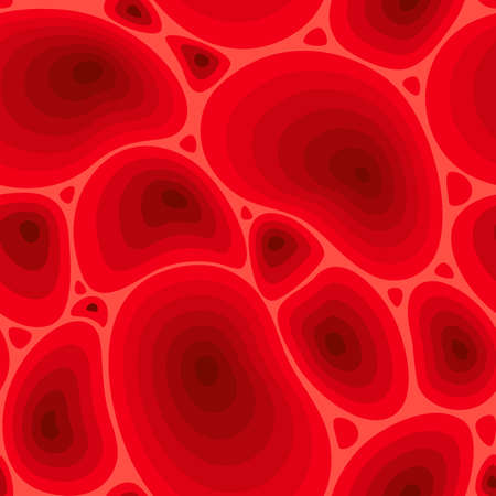 Melting lava vector seamless texture, pattern, backgroundのイラスト素材