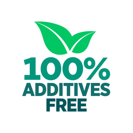 Additive free certified vector icon badge stampのイラスト素材