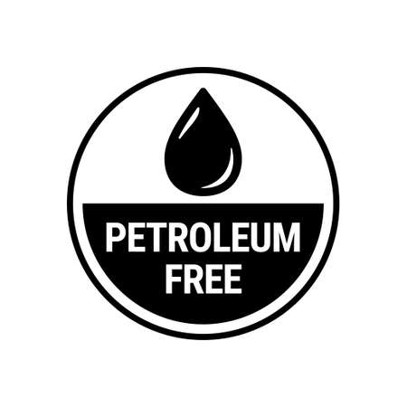Petroleum free vector badge iconのイラスト素材