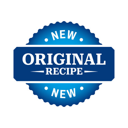 Original, authentic, traditional formula, recipe, vector icon badgeのイラスト素材