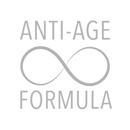 Anti aging formula cosmetics vector badge logo iconのイラスト素材