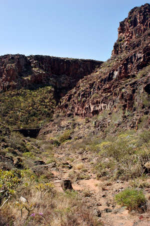 Valley in the north of Lanzarote Valley in the north of Lanzarote