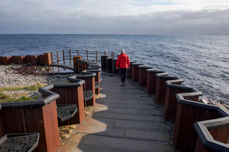 Sweden's southernmost cape.の写真素材