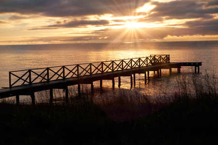 Sweden's southernmost cape.の写真素材
