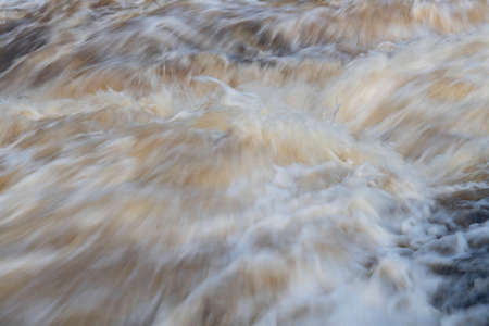 Cascading, swirling water.の写真素材
